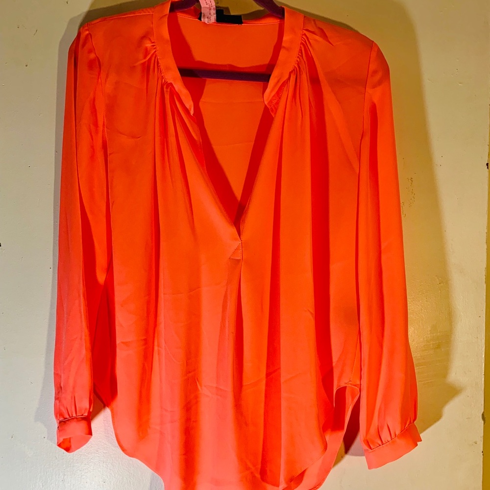 Neon Pink Blouse